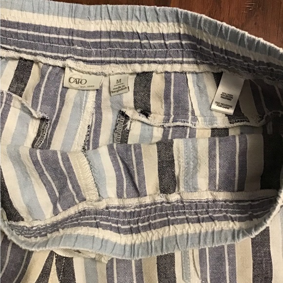 Striped Linen Pants - Picture 6 of 6